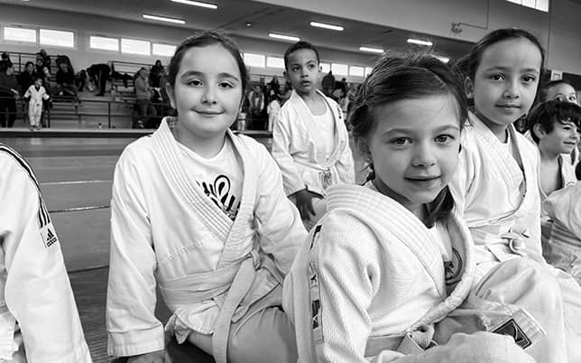 Judo judoka enfants
